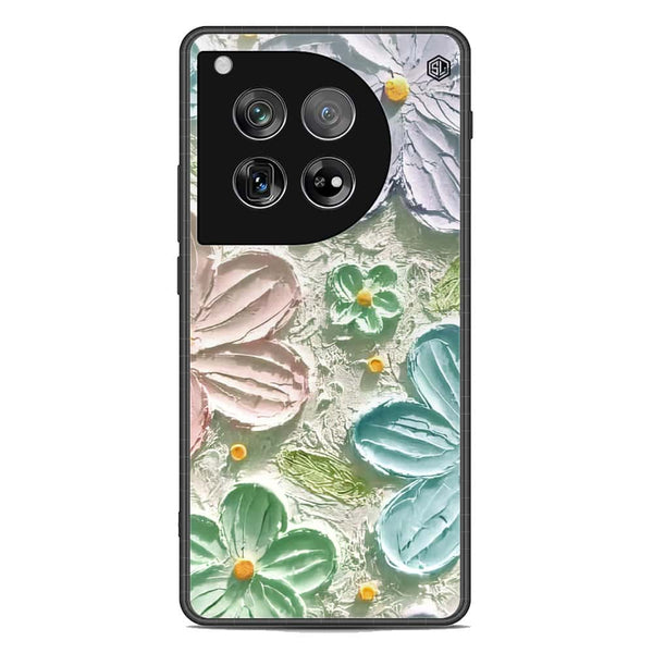 Floral Series Soft Phone Case - Premium Glass Case - Design 15 - OnePlus 12