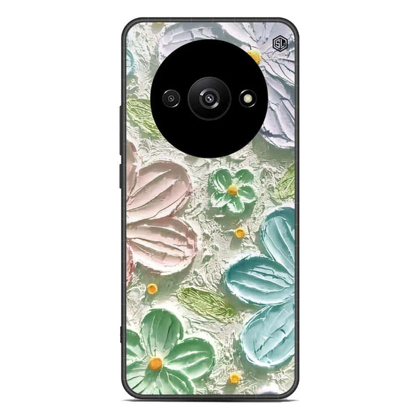 Floral Series Soft Phone Case - Premium Glass Case - Design 15 - Xiaomi Redmi A3