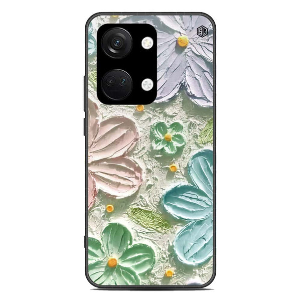 Floral Series Soft Phone Case - Premium Glass Case - Design 15 - OnePlus Ace 2V