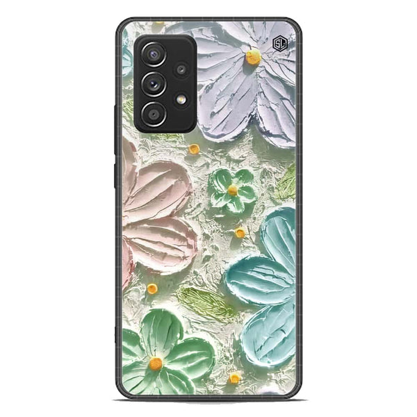 Floral Series Soft Phone Case - Premium Glass Case - Design 15 - Samsung Galaxy A52s 5G