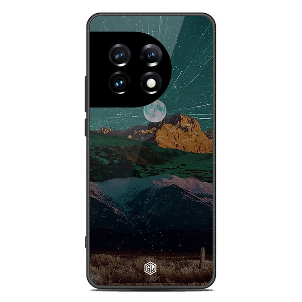 Mountains Wanderlust Series Soft Phone Case - Premium Glass Case - Design 3 - OnePlus Ace 2 Pro