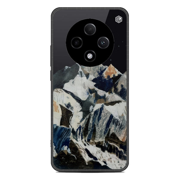 Mountains Wanderlust Series Soft Phone Case - Metal Case - Design 4 - Oppo F27 Pro Plus