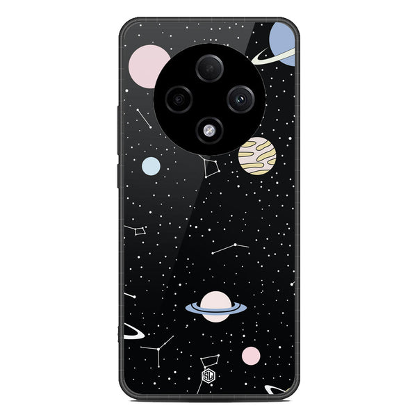 Space Series Soft Phone Case - Metal Case - Design 1 - Oppo F27 Pro Plus