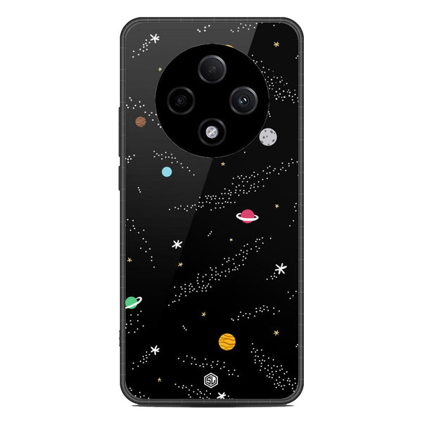 Space Series Soft Phone Case - Metal Case - Design 2 - Oppo F27 Pro Plus