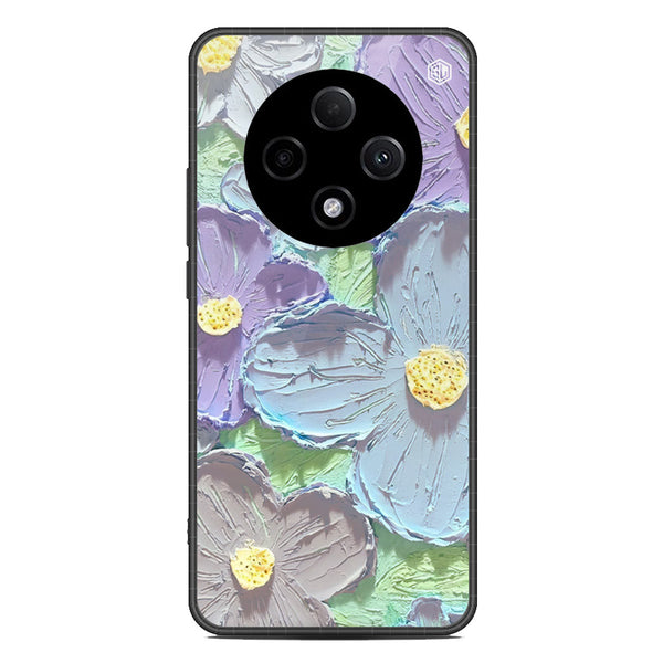 Floral Series Soft Phone Case - Metal Case - Design 1 - Oppo F27 Pro Plus