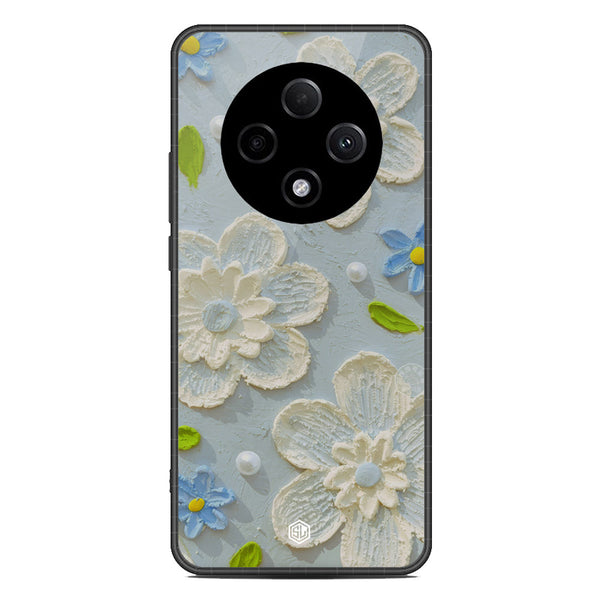 Floral Series Soft Phone Case - Metal Case - Design 3 - Oppo F27 Pro Plus