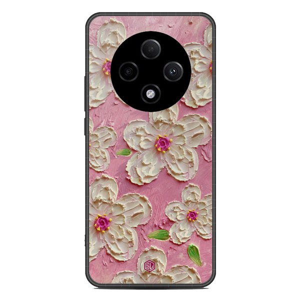 Floral Series Soft Phone Case - Metal Case - Design 5 - Oppo F27 Pro Plus