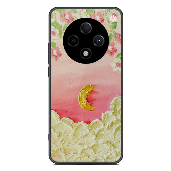 Floral Series Soft Phone Case - Metal Case - Design 7 - Oppo F27 Pro Plus