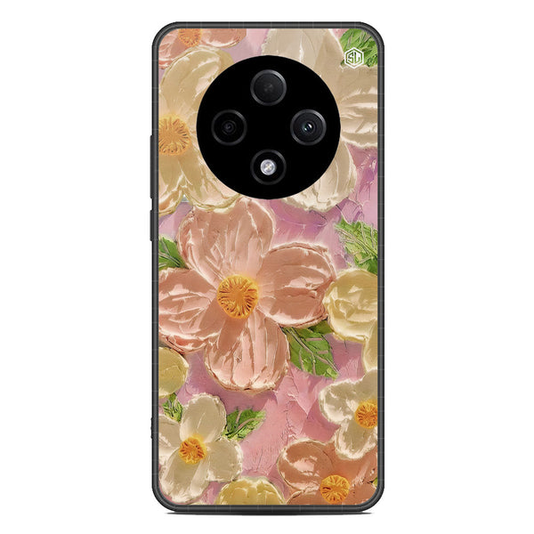 Floral Series Soft Phone Case - Metal Case - Design 11 - Oppo F27 Pro Plus