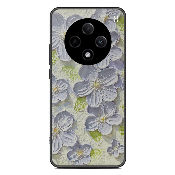 Floral Series Soft Phone Case - Metal Case - Design 12 - Oppo F27 Pro Plus