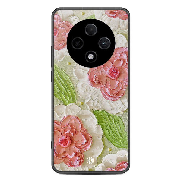 Floral Series Soft Phone Case - Metal Case - Design 13 - Oppo F27 Pro Plus