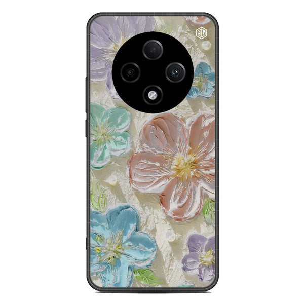 Floral Series Soft Phone Case - Metal Case - Design 14 - Oppo F27 Pro Plus