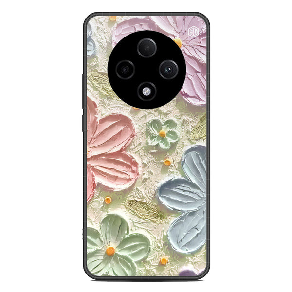 Floral Series Soft Phone Case - Metal Case - Design 15 - Oppo F27 Pro Plus