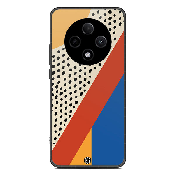 Polka Dots Series Soft Phone Case - Metal Case - Design 4 - Oppo F27 Pro Plus