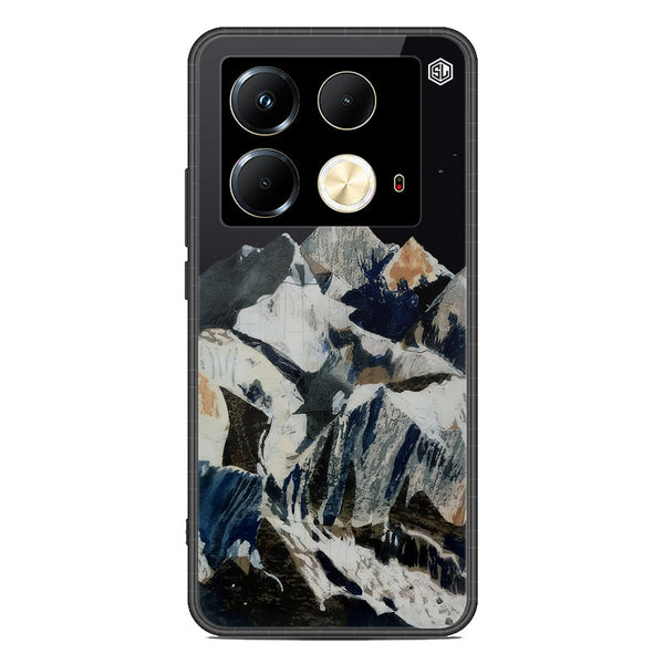 Mountains Wanderlust Series Soft Phone Case - Premium Glass Case - Design 4 - Infinix Note 40