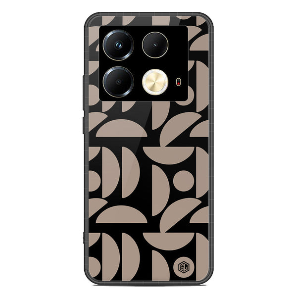 Trending Designs Series Soft Phone Case - Premium Glass Case - Design 2 - Infinix Note 40