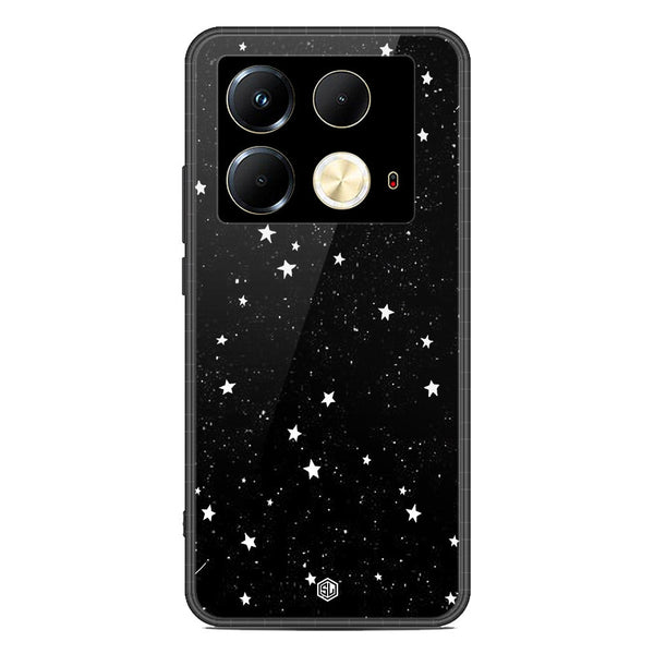 Space Series Soft Phone Case - Premium Glass Case - Design 4 - Infinix Note 40