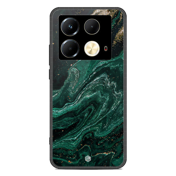 Marble Series Soft Phone Case - Premium Glass Case - Design 3 - Infinix Note 40