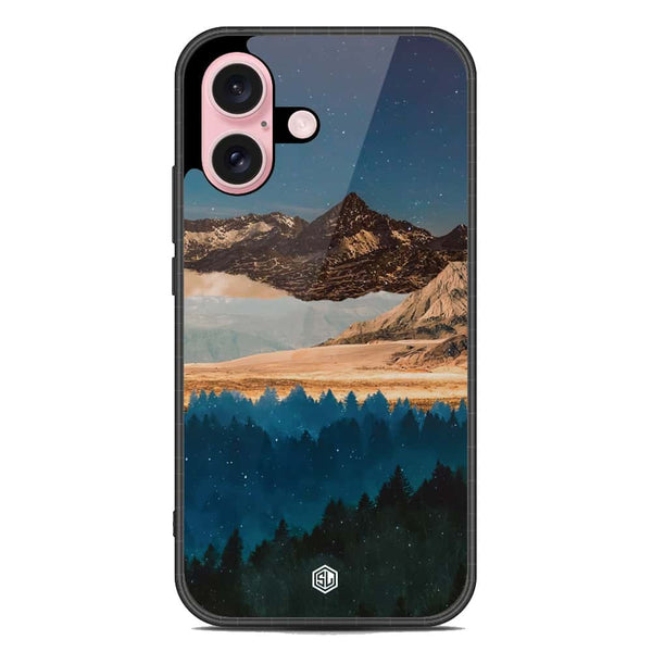 Mountains Wanderlust Series Soft Phone Case - Metal Case - Design 1 - iPhone 16