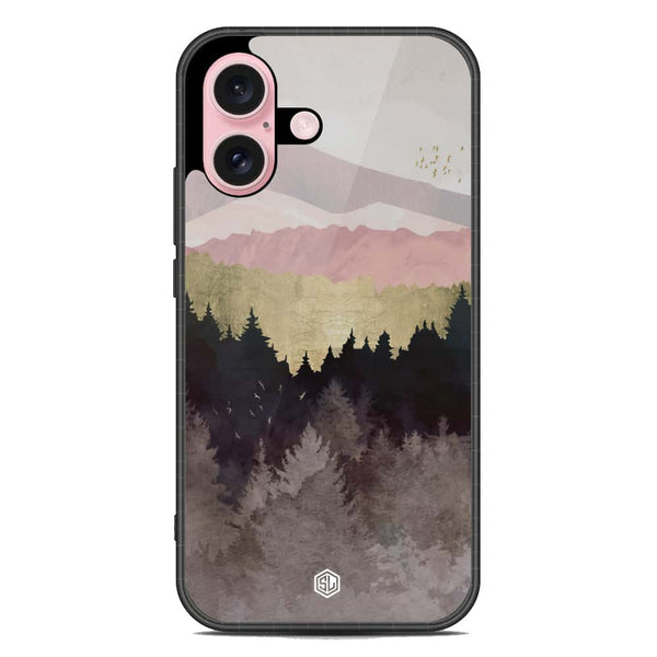 Mountains Wanderlust Series Soft Phone Case - Metal Case - Design 2 - iPhone 16