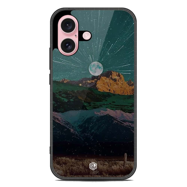 Mountains Wanderlust Series Soft Phone Case - Metal Case - Design 3 - iPhone 16