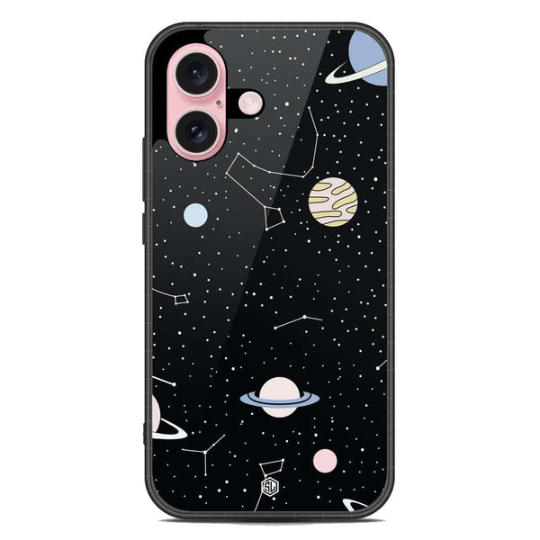 Space Series Soft Phone Case - Metal Case - Design 1 - iPhone 16