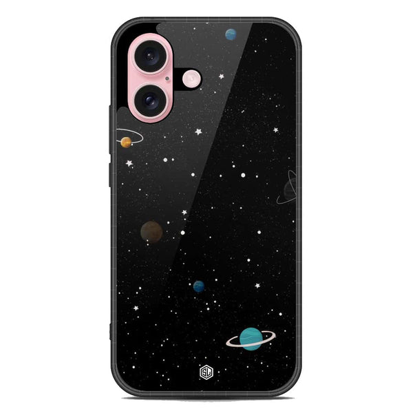 Space Series Soft Phone Case - Metal Case - Design 3 - iPhone 16