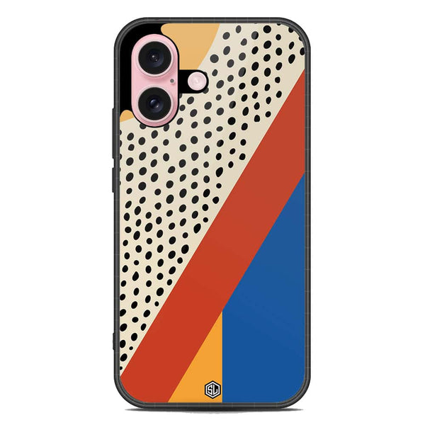 Polka Dots Series Soft Phone Case - Metal Case - Design 4 - iPhone 16