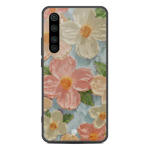 Floral Series Soft Phone Case - Metal Case - Design 16 - Xiaomi Mi Note 10 Lite