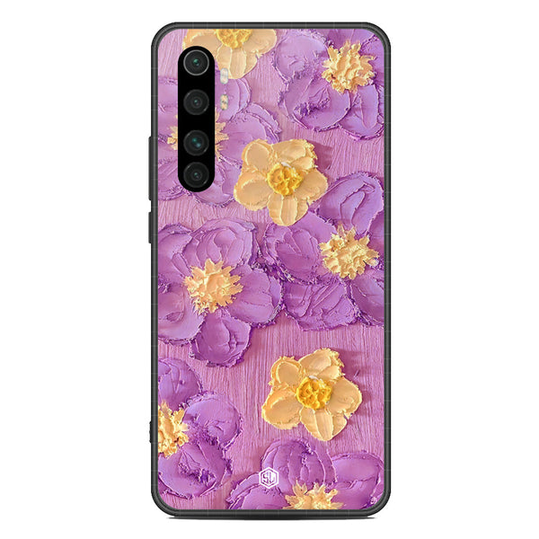 Floral Series Soft Phone Case - Metal Case - Design 8 - Xiaomi Mi Note 10 Lite