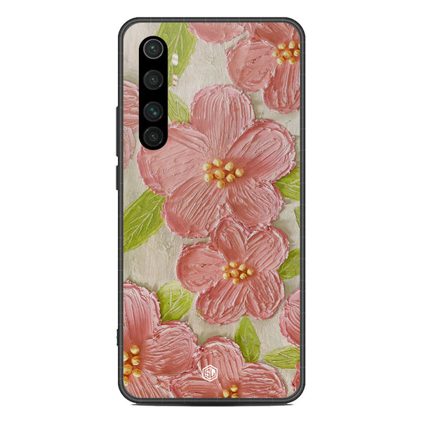 Floral Series Soft Phone Case - Metal Case - Design 9 - Xiaomi Mi Note 10 Lite