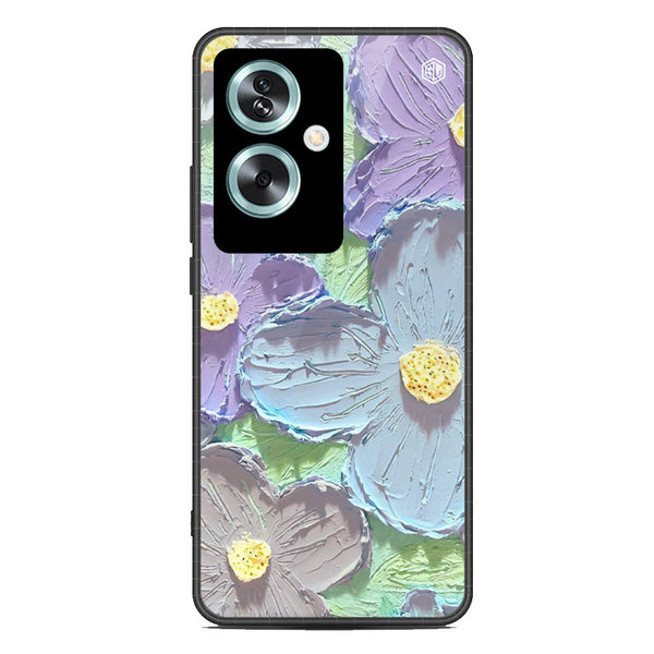 Floral Series Soft Phone Case - Metal Case - Design 1 - Oppo A79