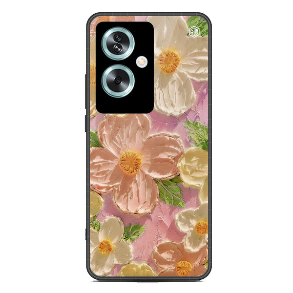 Floral Series Soft Phone Case - Metal Case - Design 11 - Oppo A79