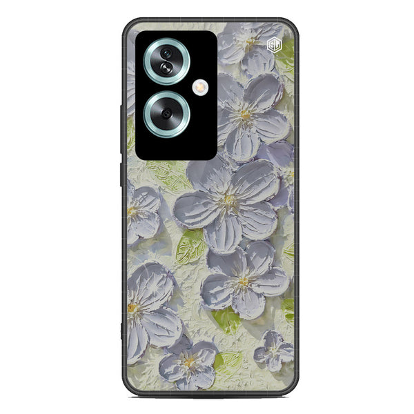 Floral Series Soft Phone Case - Metal Case - Design 12 - Oppo A79