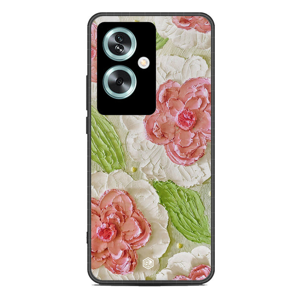 Floral Series Soft Phone Case - Metal Case - Design 13 - Oppo A79