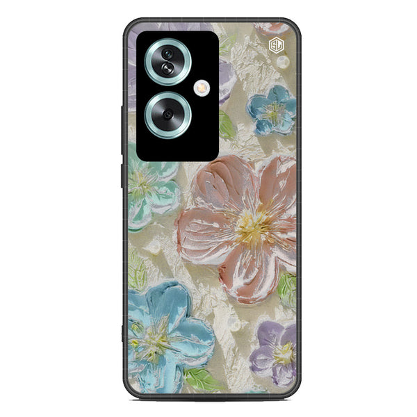 Floral Series Soft Phone Case - Metal Case - Design 14 - Oppo A79