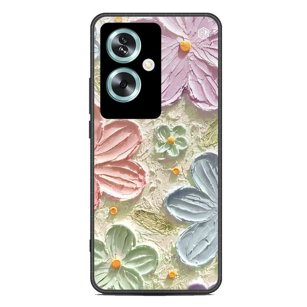 Floral Series Soft Phone Case - Metal Case - Design 15 - Oppo A79