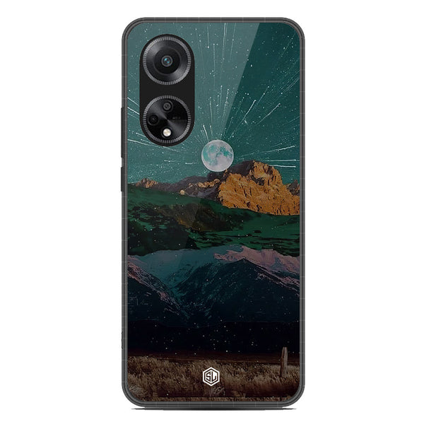 Mountains Wanderlust Series Soft Phone Case - Metal Case - Design 3 - Oppo A98