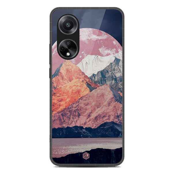 Mountains Wanderlust Series Soft Phone Case - Metal Case - Design 5 - Oppo A98