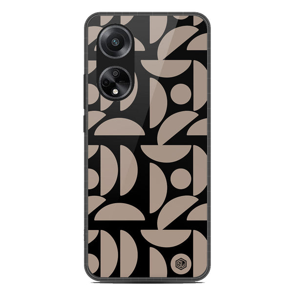 Trending Designs Series Soft Phone Case - Metal Case - Design 2 - Oppo A98