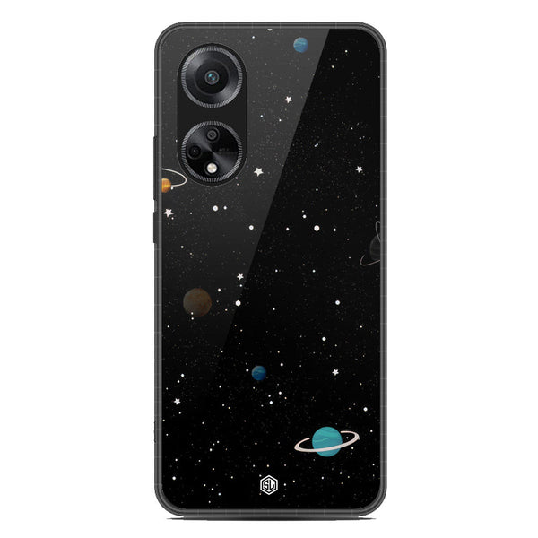 Space Series Soft Phone Case - Metal Case - Design 3 - Oppo A98