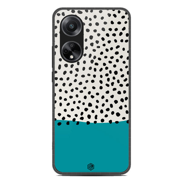 Polka Dots Series Soft Phone Case - Metal Case - Design 2 - Oppo A98