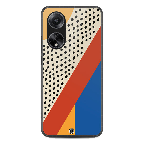 Polka Dots Series Soft Phone Case - Metal Case - Design 4 - Oppo A98