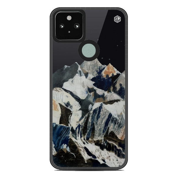 Mountains Wanderlust Series Soft Phone Case - Metal  Case - Design 4 - Google Pixel 5