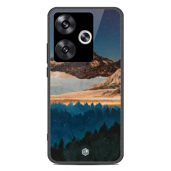 Mountains Wanderlust Series Soft Phone Case - Premium Glass Case - Design 1 - Xiaomi Poco F6