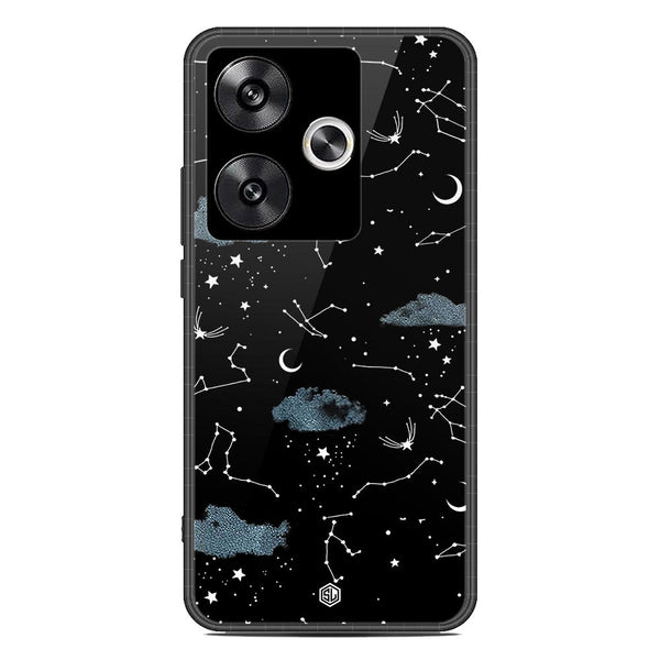 Space Series Soft Phone Case - Premium Glass Case - Design 5 - Xiaomi Poco F6