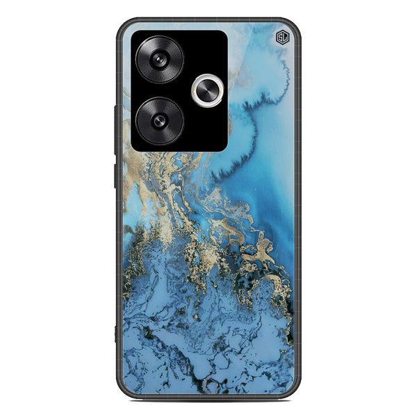 Marble Series Soft Phone Case - Premium Glass Case - Design 2 - Xiaomi Poco F6