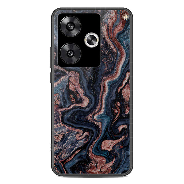 Marble Series Soft Phone Case - Premium Glass Case - Design 4 - Xiaomi Poco F6