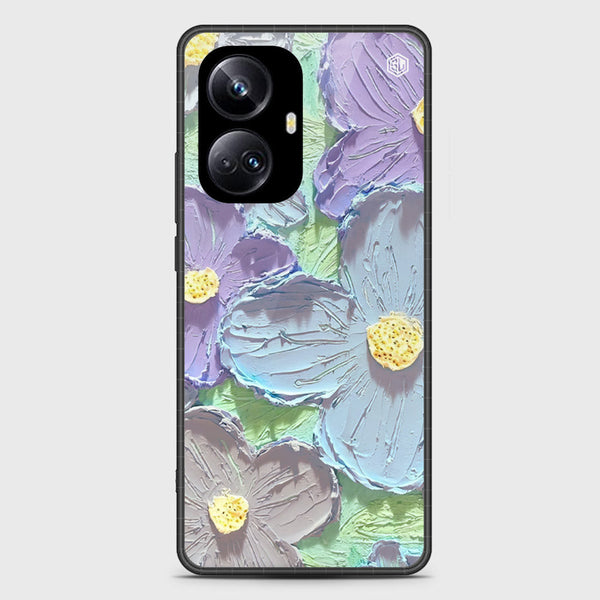 Floral Series Soft Phone Case - Metal Case - Design 1 - Realme 10 Pro Plus