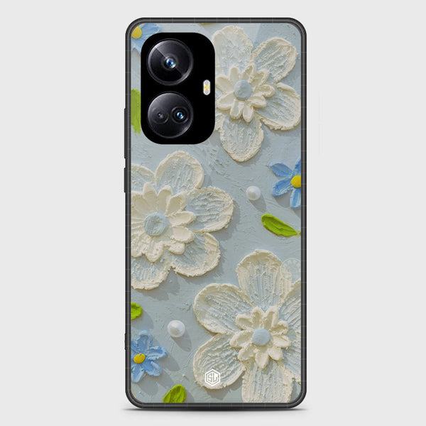 Floral Series Soft Phone Case - Metal Case - Design 3 - Realme 10 Pro Plus